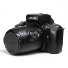 Canon EOS 700 Analog SLR Kamera + EF 35-80mm 4-5.6 Power Zoom Obj. getestet gut