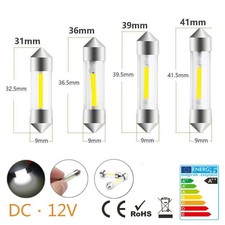 31/36/39/41mm Lampen 12vC5W Birne Glühlampe Autolampe Sofitte Lampe Kennzeichen