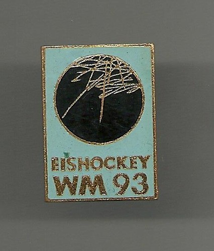 Eishockey pin wm 1993 - a, -wm