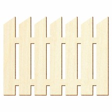 Holz Lattenzaun V2 - Deko