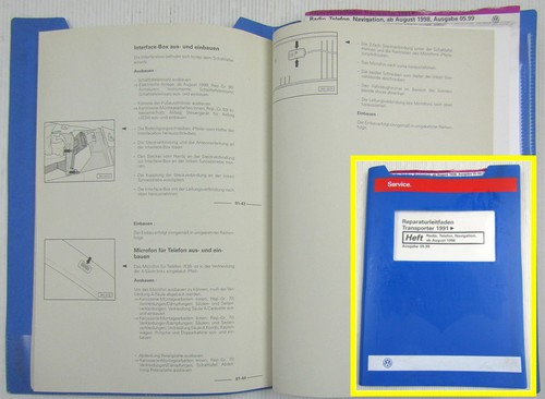 Werkstatthandbuch - , vw