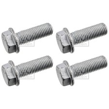 4x FEBI SCHRAUBE BREMSSATTEL