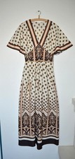 *NEU* 60/70er Vintage Hippie Maxikleid UNIKAT Fledermaus Retro , Gr. S 36 38