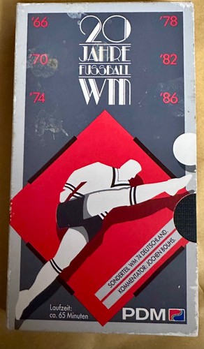 Jahre fußball vhs - fußball, wm