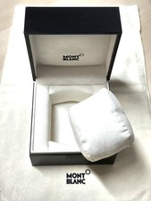 Montblanc schwarze Uhren-Box