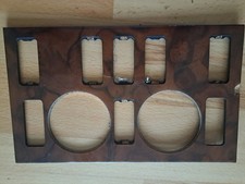 Heizungs Abdeckung Wurzelholz für Mercedes W 126 + C 126