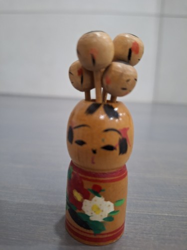 Vintage kokeshi puppen - vintage,