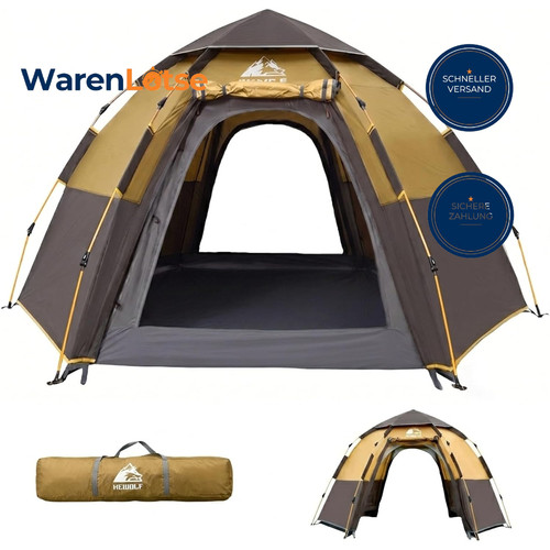 Campingzelt personen - campingzelt, 2-4