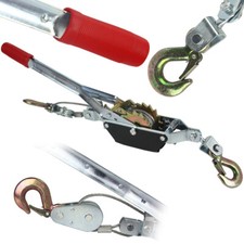 Handseilwinde 2,5m 2T 2 haken