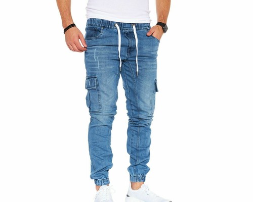 Styleko herren cargo jeans - cargo,