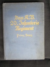 !!!  Das Königlich Bayerische 20.Infanterie-Regiment Prinz Franz  !!!