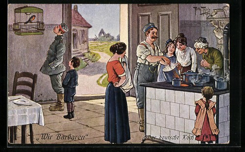 Künstler arthur thiele - künstler-ak,
