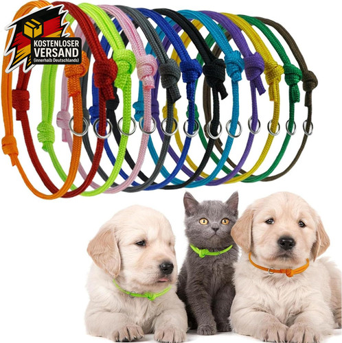 Welpen halsband verstellbar - welpen-halsband,