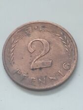 2 Pfennig, 1969, J, magnetisch