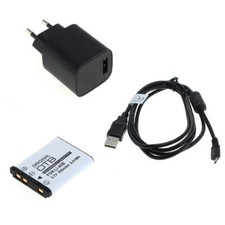 Akku + Ladegerät und Ladekabel für Maginon Z 1600 Z 1655 SW140