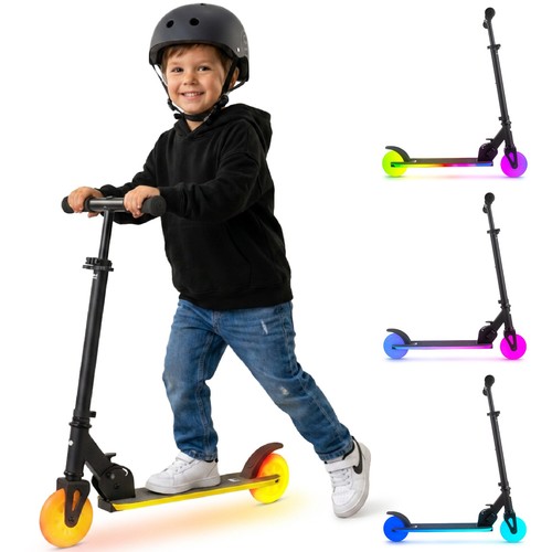 Led kinderroller kinderscooter - led,