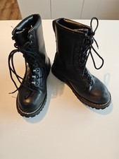 Stiefel Brandit 38 Robuster Lederschuh Schnürung Ranger Springerstiefel Boots