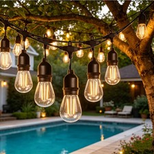 30m LED Lichterkette Außen