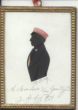 Studentika. Corps Vandalia Heidelberg (KSCV). Silhouette. 1847