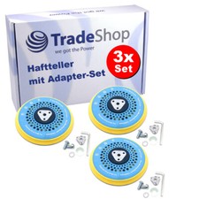 3x Haftteller Schleifteller