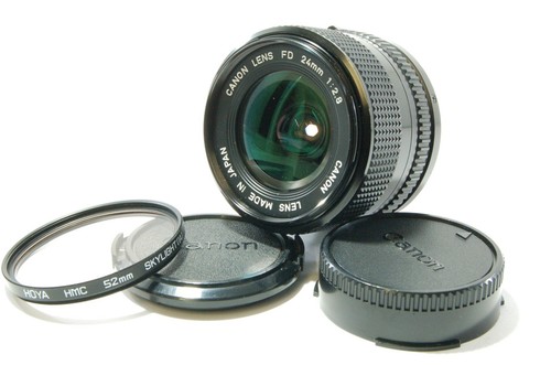 Canon lens 24mm 8 - lens, f2.8