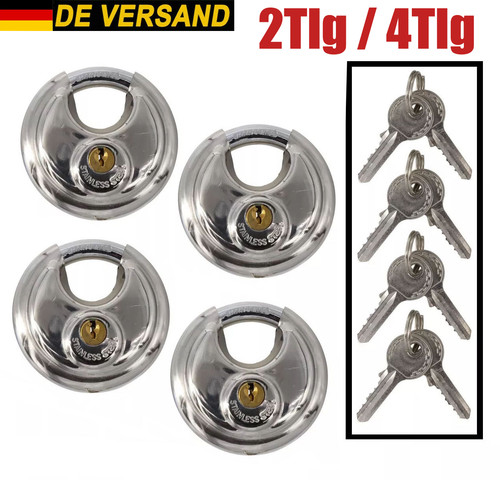 Vorhängeschloss - 4x,