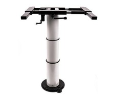 Ilse Technik Einsäulen-Hubtisch mit Quer- und Längsverschiebung, höhenverstellba