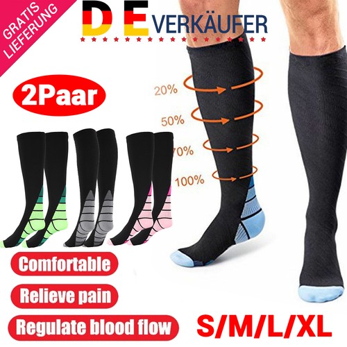 2paar kompressionsstrümpfe - 2paar,