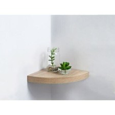 Hochglanz Schwebendes Eckregal