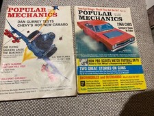 2 x Popular Mechanics Magazine
