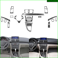 Für BMW 1er E81 E82 E87 E88 2003-13 Echtes Kohlefaser Innenraumverkleidung Trim
