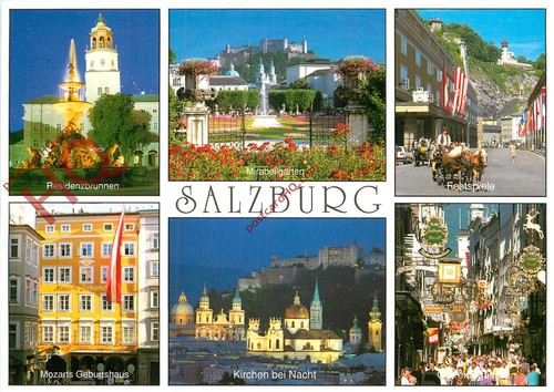 Ansichtskarte::Salzburg