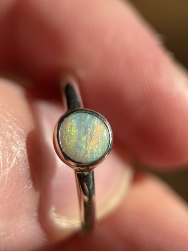 Opal ring silber - ring,