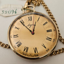 Herren Taschenuhr LUCH Golden