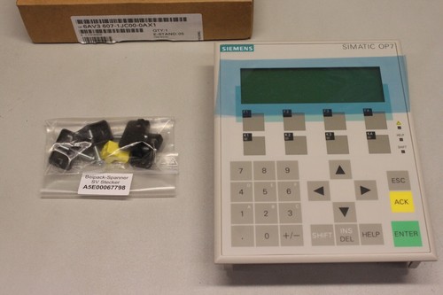 Siemens simatic op7 - siemens, pp