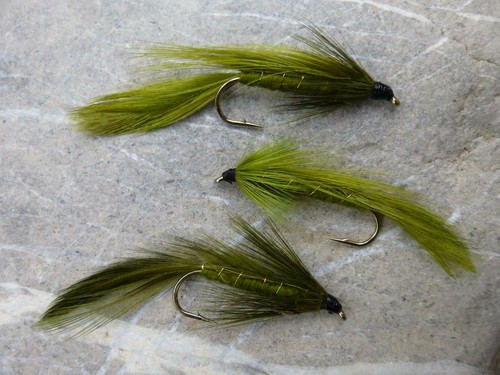 Olive matuka streamer - st.,