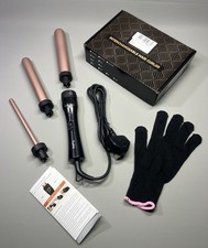 Lockenstab Stab Zange Waver Lockenwickler lange Fässer Set für lockige Frisur