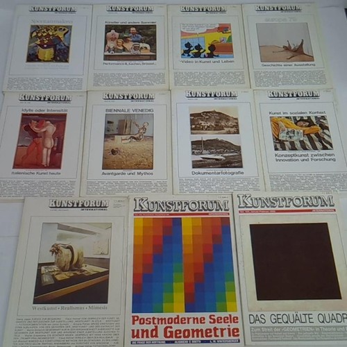 Kunstforum international 11 - international.,