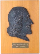 Alte Bronze Silhouette Otto