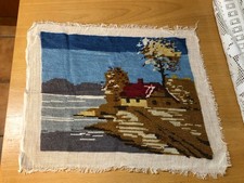 Altes, gesticktes Wandbild