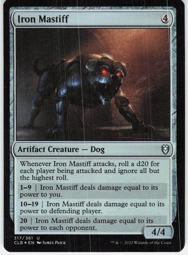 Iron mastiff commander - iron,