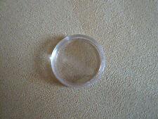 Lot mit 2 Münzkapseln, zur sichbaren Aufbewahrung von 2 Euro Münzen