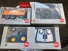 Siku Control Konvolut Traktor Anhänger Kreisel 6753 6782 6780 ohne Batterie Top