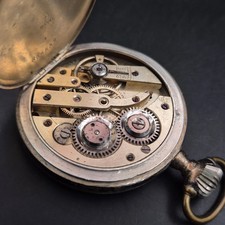 Antike mechanische Taschenuhr