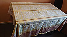 Alte Leinen Tischdecke