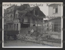 101❚ Konvolut, 14 original Fotos von 1941-1945, Bombenschäden in Bremen