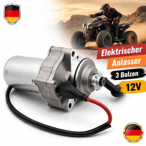 Anlassermotor 12v bolzen - anlassermotor, 3-bolzen