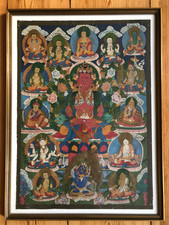 Thangka Tibet antik alt Buddha