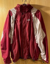 THE NORTH FACE Jacke Herren Frauen Rot Beige XL wasserfest