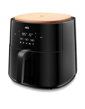 AEG Heissluftfritteuse 6,8L Spülmaschinenfest Kork-Untersetzer Schwarz